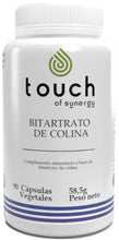 Cargar imagen en el visor de la galería, Bitartrato de Colina 90 cáps.