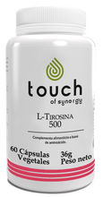 Cargar imagen en el visor de la galería, L-Tirosina 500. 60 cáps