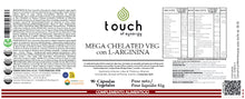 Cargar imagen en el visor de la galería, Mega Chelated Veg with L-Arginine - 90 cápsulas vegetales