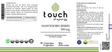Cargar imagen en el visor de la galería, Hawthorn Berry 500mg, 60 cápsulas vegetales