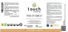 Cargar imagen en el visor de la galería, Pau D' Arco (Palo de Arco) - 100 cápsulas vegetales