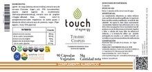 Cargar imagen en el visor de la galería, Cúrcuma Turmeric Complex 90 cáps (con jengibre y pimienta negra)