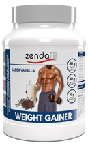 Cargar imagen en el visor de la galería, Weight Gainer (Ganador de Peso) Sabor Vainilla - 1800 gramos (15g de proteínas y 30g de carbohidratos por porción)