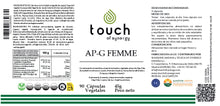 Cargar imagen en el visor de la galería, AP-G Femme - 90 cápsulas vegetales
