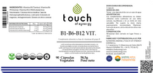 Cargar imagen en el visor de la galería, B1 B6 B12 Vit - 90 cápsulas vegetales
