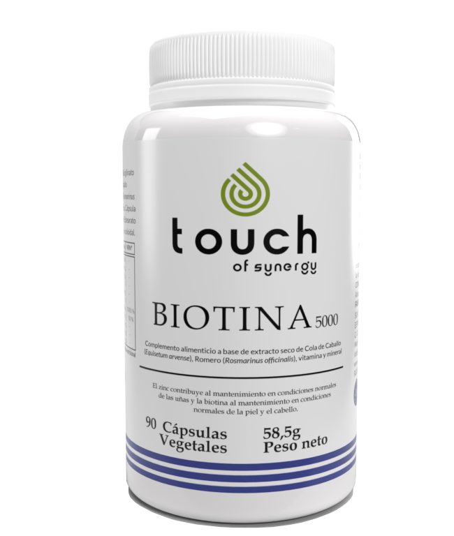 Biotina 5000µg - 90 cápsulas vegetales