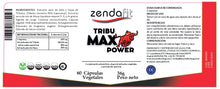 Cargar imagen en el visor de la galería, Tribu Max Power (Tribulus + Maca + L-Arginina) - 60 cápsulas vegetales
