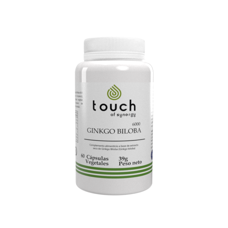 Ginkgo Biloba 6000mg - 60 cápsulas vegetales
