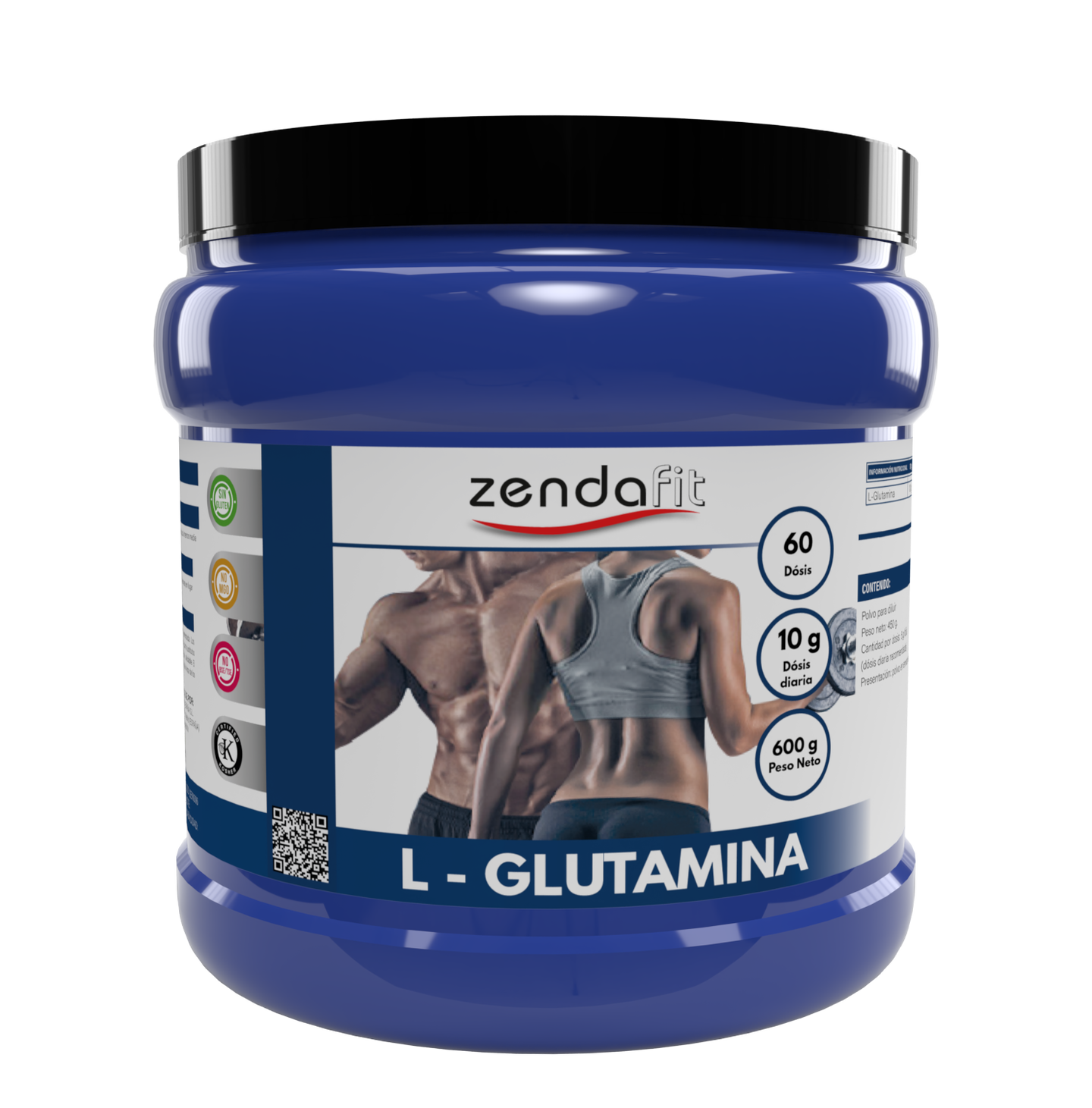 L-Glutamina - 600 gramos