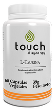 Cargar imagen en el visor de la galería, L-Taurina 500mg. 60cáps
