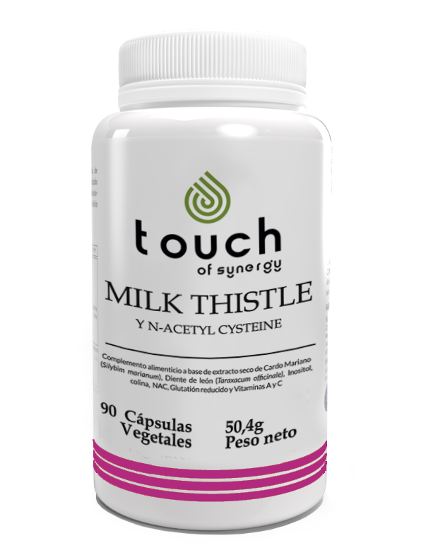 Milk Thistle and N-Acetyl-Cysteína (Cardo Mariano) - 90 cápsulas