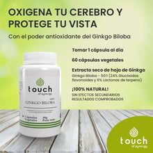 Cargar imagen en el visor de la galería, Ginkgo Biloba 6000mg - 60 cápsulas vegetales
