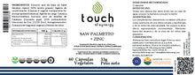 Cargar imagen en el visor de la galería, Saw Palmetto + Zinc - 60 cápsulas vegetales

