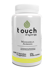 Cargar imagen en el visor de la galería, Manzanilla Alemana 500mg. 100cáps
