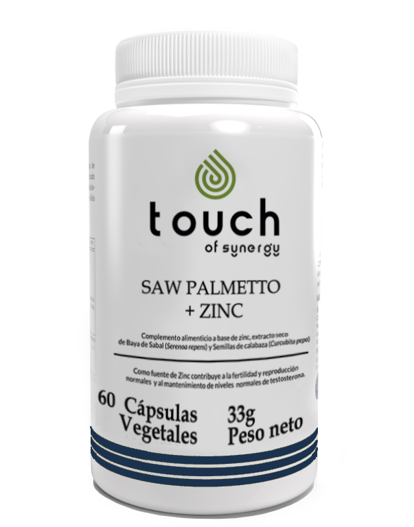 Saw Palmetto + Zinc - 60 cápsulas vegetales