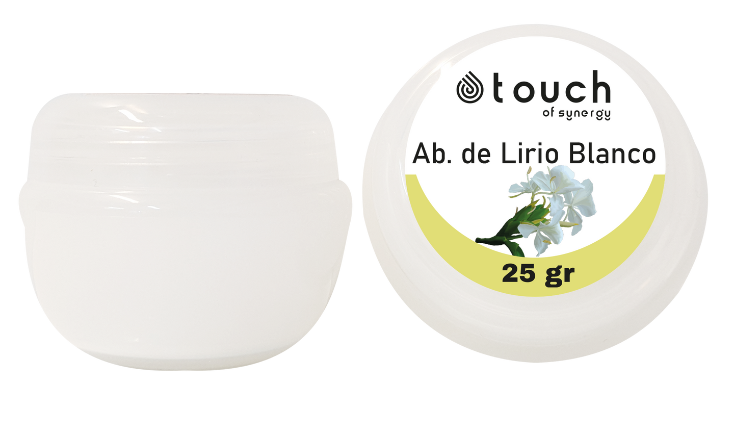 PROMO 2x1 - Aceite Esencial en Polvo para Difusor - Absoluto Lirio Blanco - Butterfly Ginger (25 gr)
